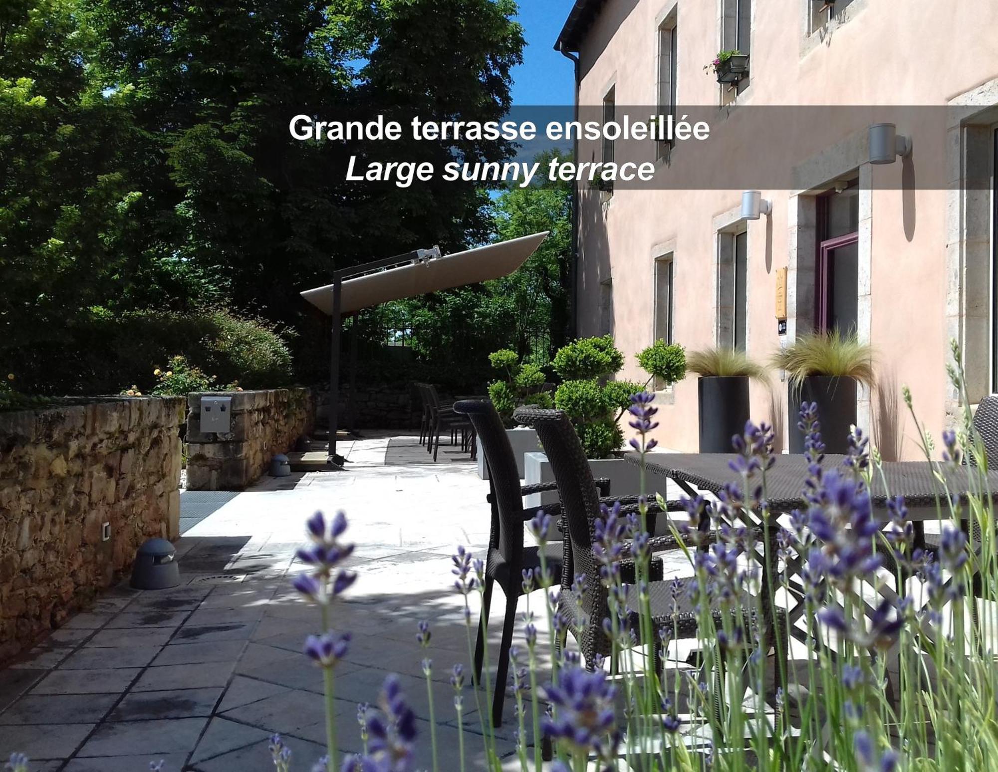 Hotel La Ferme De Bourran Rodez - Parking Prive Gratuit Exterior foto