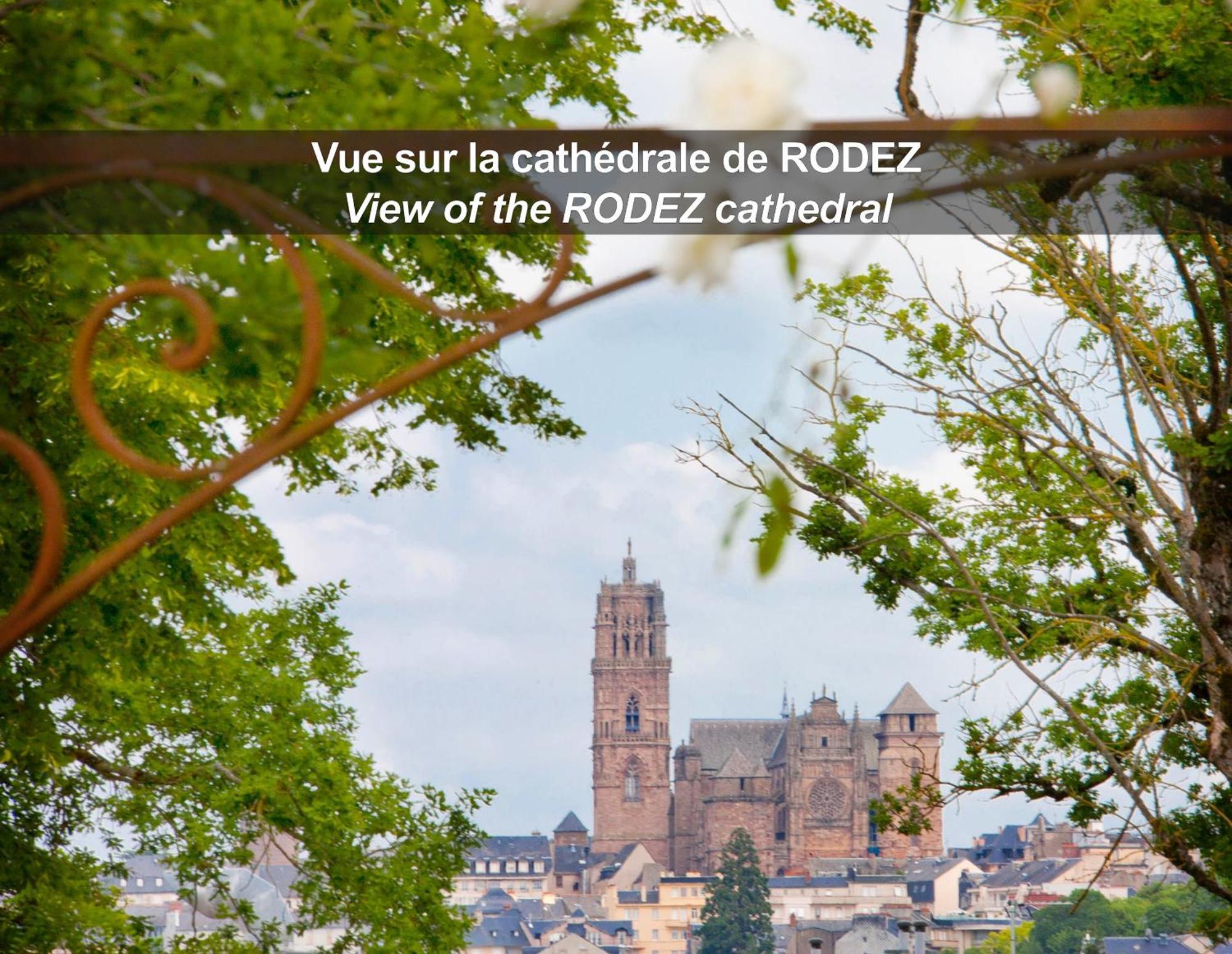 Hotel La Ferme De Bourran Rodez - Parking Prive Gratuit Exterior foto