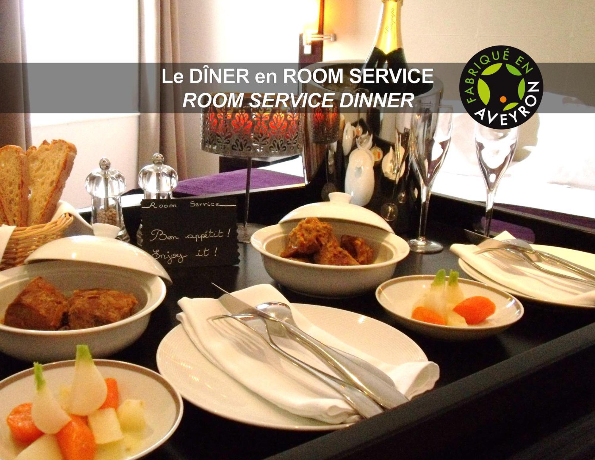 Hotel La Ferme De Bourran Rodez - Parking Prive Gratuit Exterior foto