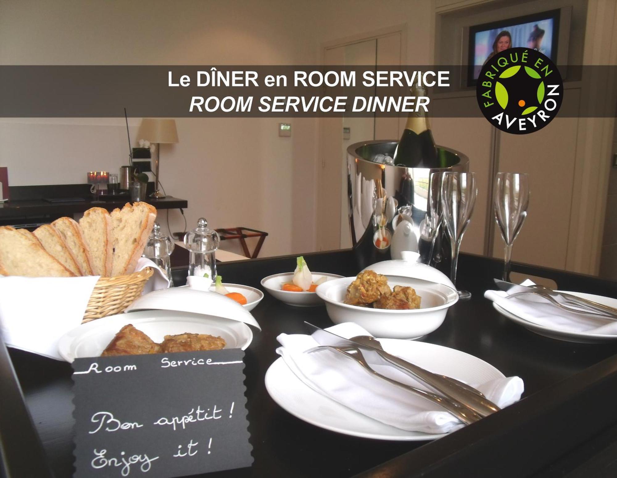 Hotel La Ferme De Bourran Rodez - Parking Prive Gratuit Exterior foto